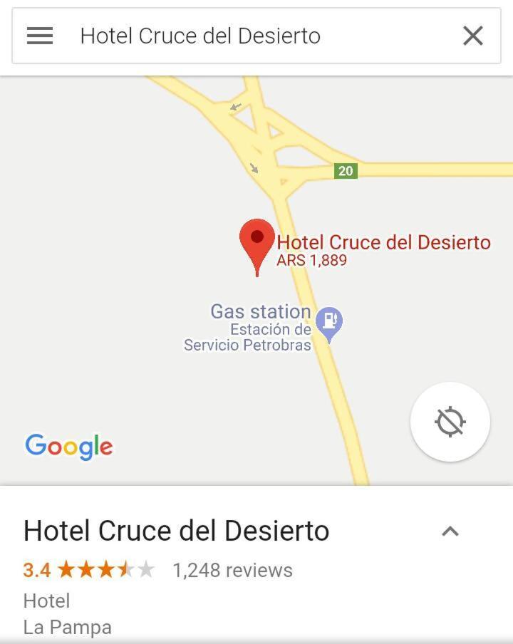 Hotel Cruce Del Desierto Veinticinco de Mayo  Ngoại thất bức ảnh